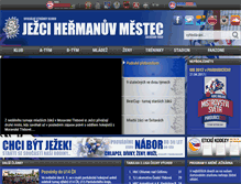 Tablet Screenshot of jezci.cz